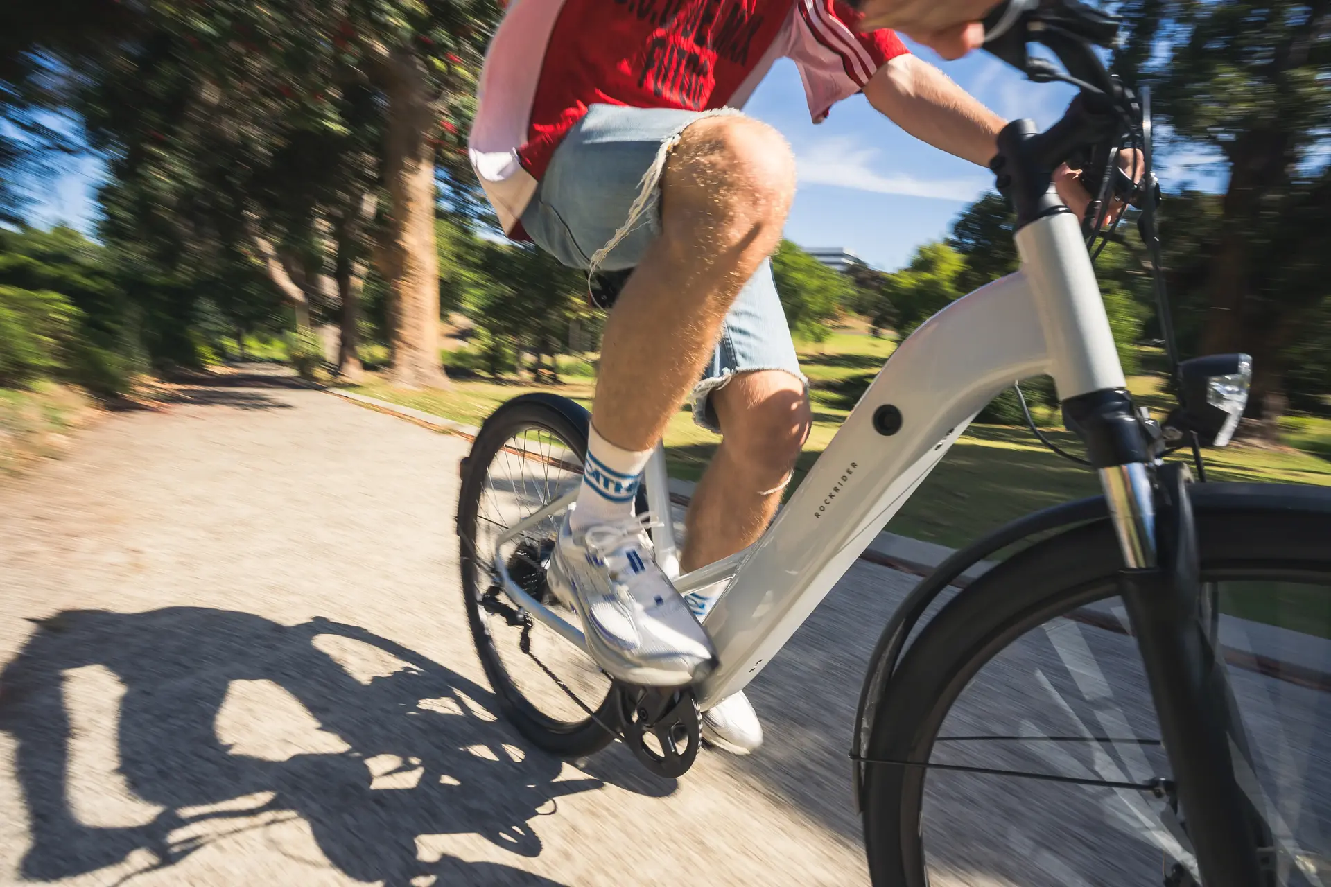 Rockrider E-ACTV 100 Telaio Alto - E-Bike for rent in Salento, Puglia — Foto 8